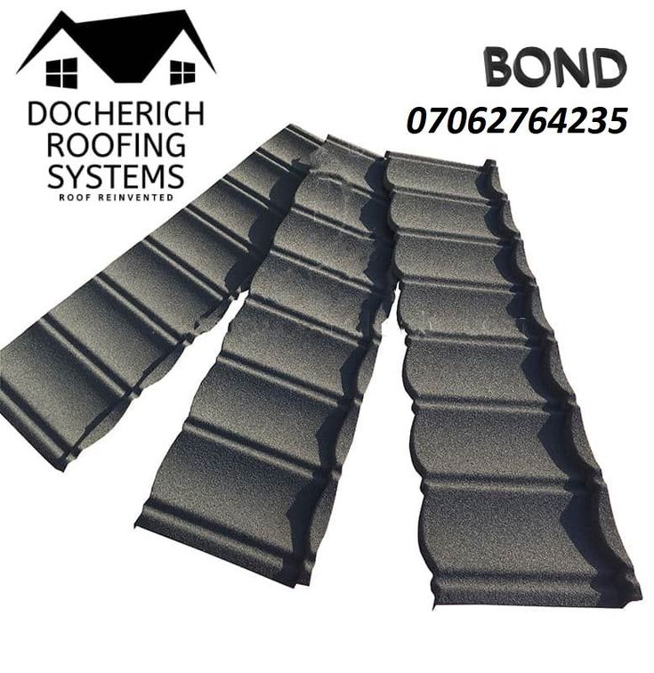 three different types of roofing systems with the words bond on top and below them