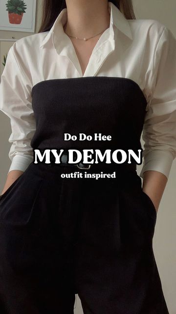 My Demon Inspired Outfit, Demon Inspired Outfit, My Demon Fashion, K Drama Inspired Outfits, Do Do Hee My Demon, My Demon Kdrama Do Do Hee Outfits, Elegant Simple Outfit, My Demon Kdrama Outfit, My Demon Outfit