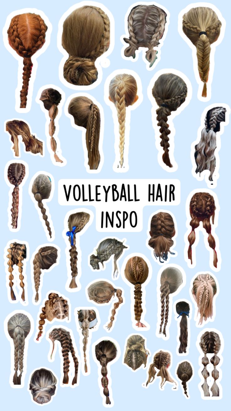 Cute Volley Ball Hairstyles, Easy Ponytail Hairstyles For Sports, Hairstyles For Games Sports, Easy Hairstyles For Medium Hair Volleyball, Vb Game Day Hairstyles, Rafting Hairstyles, Volleyball Hairstyles Medium Hair, Cute Hairstyles For Medium Hair Volleyball, Hairstyles For Volleyball Tournaments