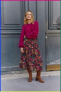 Trendy Fall Outfits, Looks Chic, Feminine Outfit, Autumn Outfit, Fall Fashion Trends, Mode Inspiration, Outfit Casual, Autumn Fashion Women, Modest Outfits