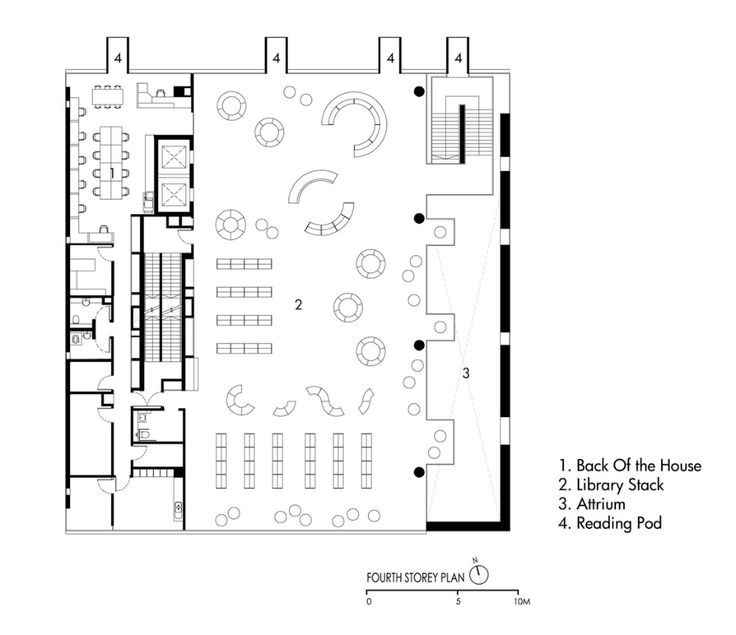 the floor plan for a restaurant with seating areas and an open air dining area,