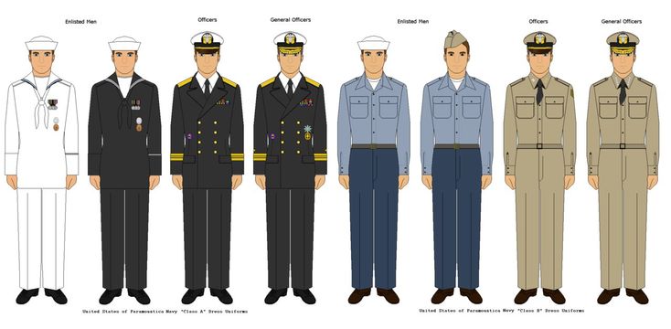 an image of men in uniforms that are different from each other on a white background