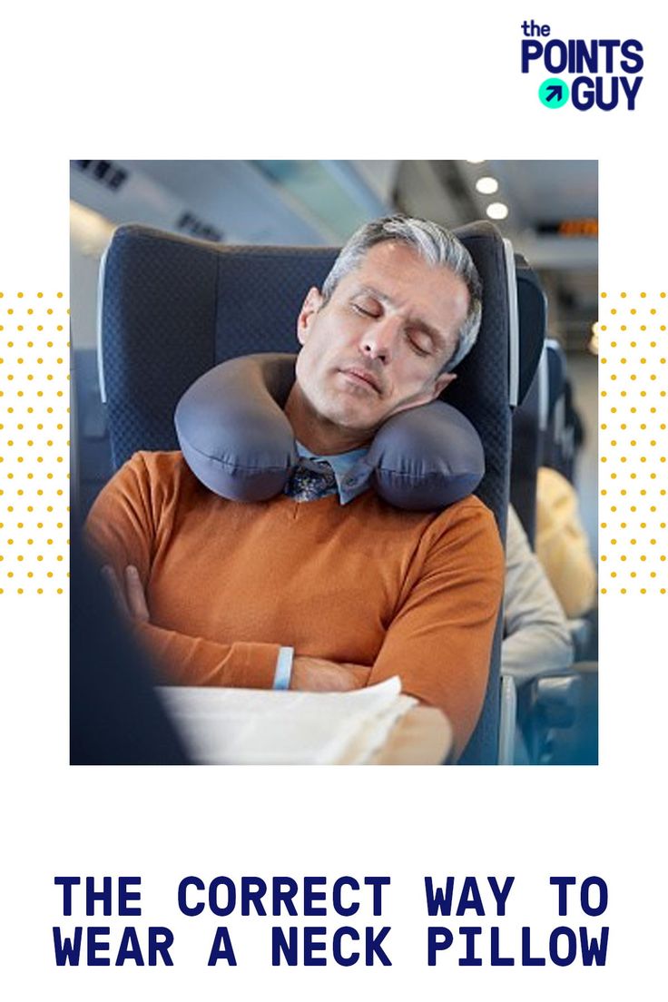 the correct way to wear a neck pillow is in this post - it - yourself image