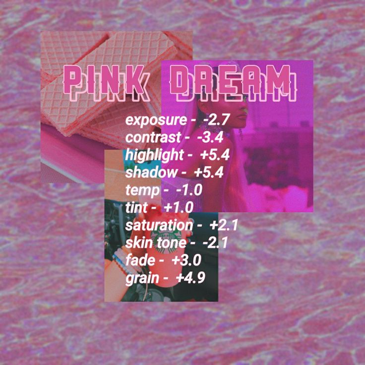 the pink dream tour poster is shown in purple and red colors, with text above it