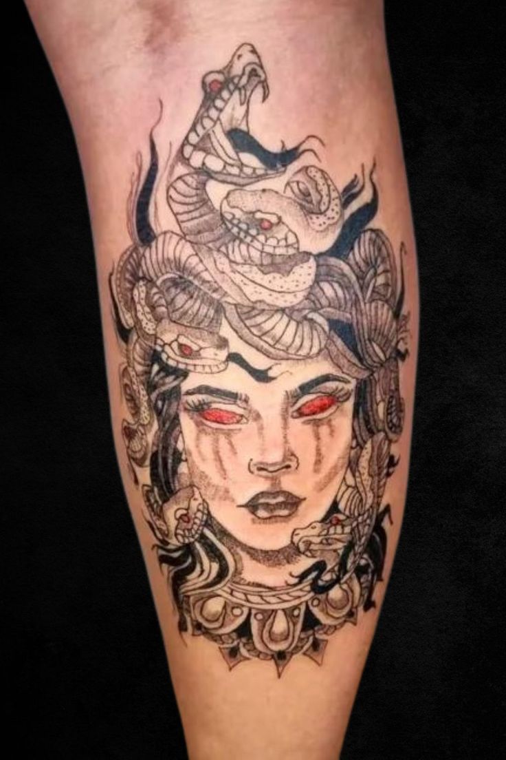 35 Medusa Tattoos: Scars to Beautiful Stories in 2024 | Medusa tattoo ...