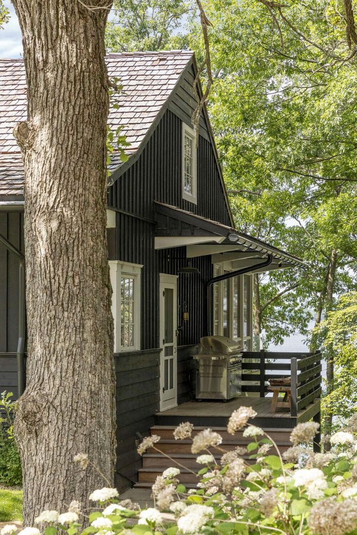 a house that is next to a tree