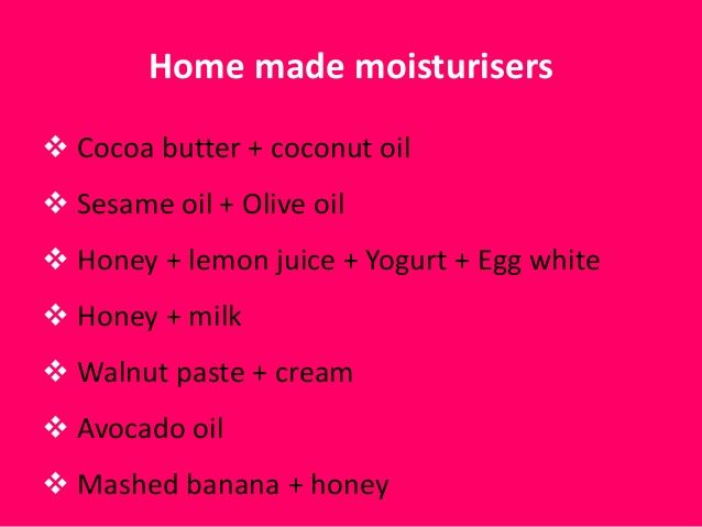 Home made moisturizers Home Made Moisturizer, Face Scrub Brush, Homemade Face Cream, Tumeric Face Mask, Homemade Moisturizer, Green Tea Mask, Homemade Facials, Face Scrub Homemade, Natural Cleanser