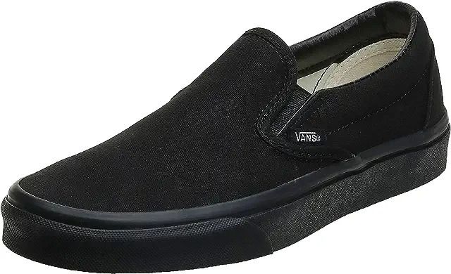 Amazon.com : black vans slip ons Vans Slip Ons, Black Vans, Vans Slip On, Slip Ons, Capsule Wardrobe, Slip On, Wardrobe, Black