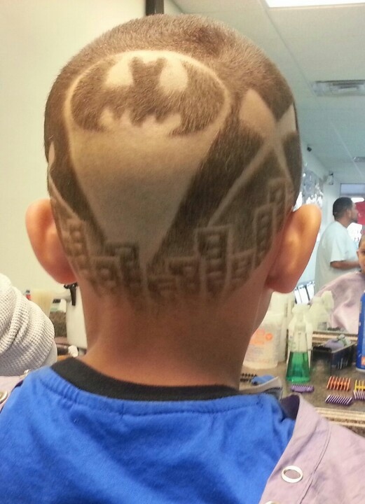 Batman hair tattoo...to much?...not for my boyz!!!    ') Hair Tattoo Men, Batman Signal, Boys Haircuts With Designs, Hair Designs For Boys, Hair Tattoo Designs, Mens Haircuts Straight Hair, Haircut Designs For Men, Low Taper Fade Haircut, Hair Designs For Men