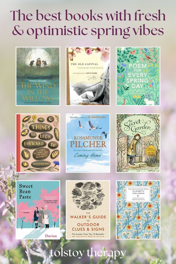 the best books with fresh and optimistic spring vibes