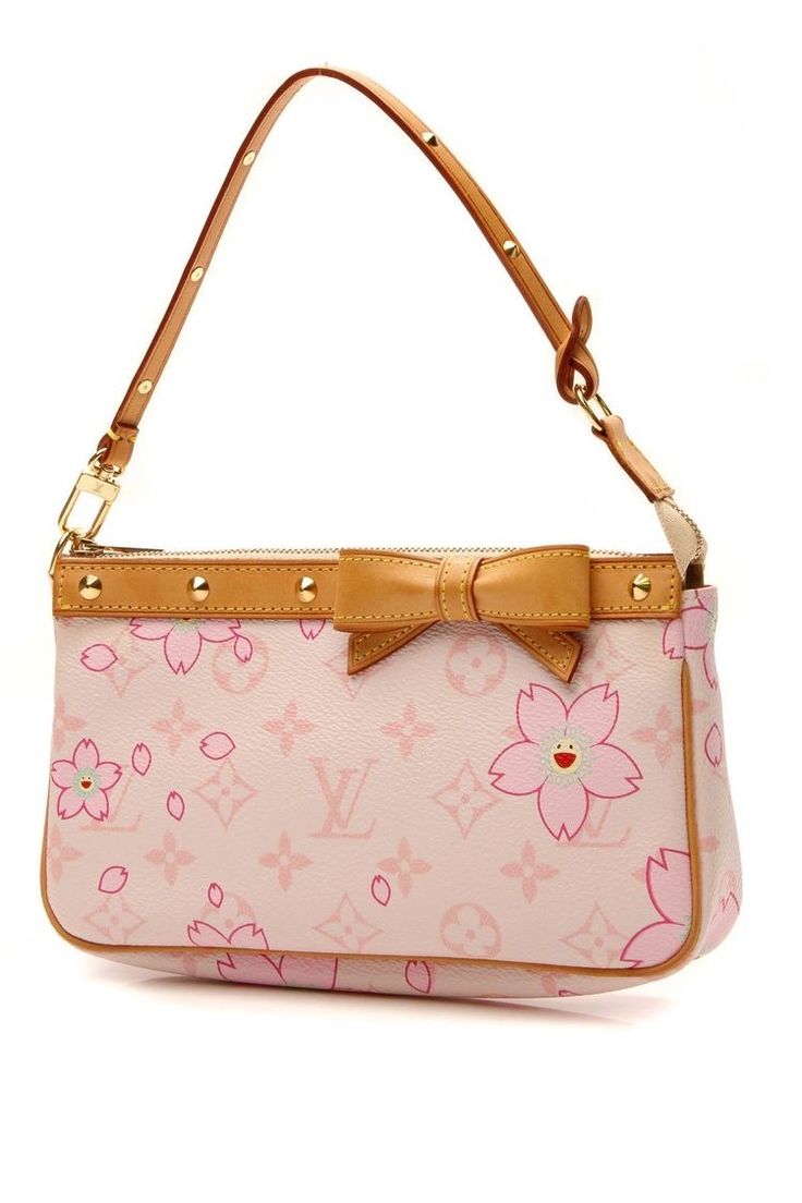 Louis Vuitton Cherry Blossom, Tas Lv, Limited Edition Louis Vuitton, Sac Louis Vuitton, Pochette Accessories, Luxury Bags Collection, Louis Vuitton Limited Edition, Pink Monogram, Accessories Bag