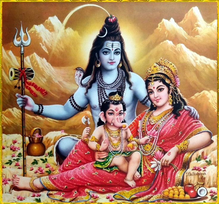 a painting of lord rama and his wife