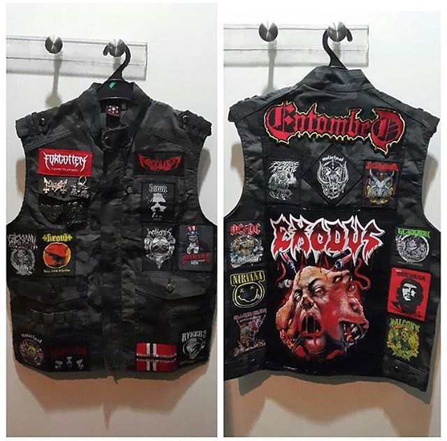 Todd Tolansky, Punk Fashion Men, Battle Jackets, Battle Vest, Punk Fashion Diy, Combat Jacket, Metal Jacket, Vest Patches, Goth Shoes