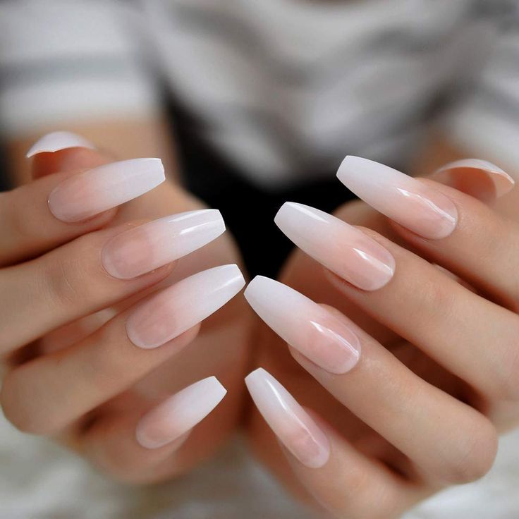 Best nails ideas Long French Nails, Nails Ballerina, Pink French Nails, Emerald Nails, Fake Nails Long, Coffin Press On Nails, Ballerina Nails, Fire Nails, Nail Arts