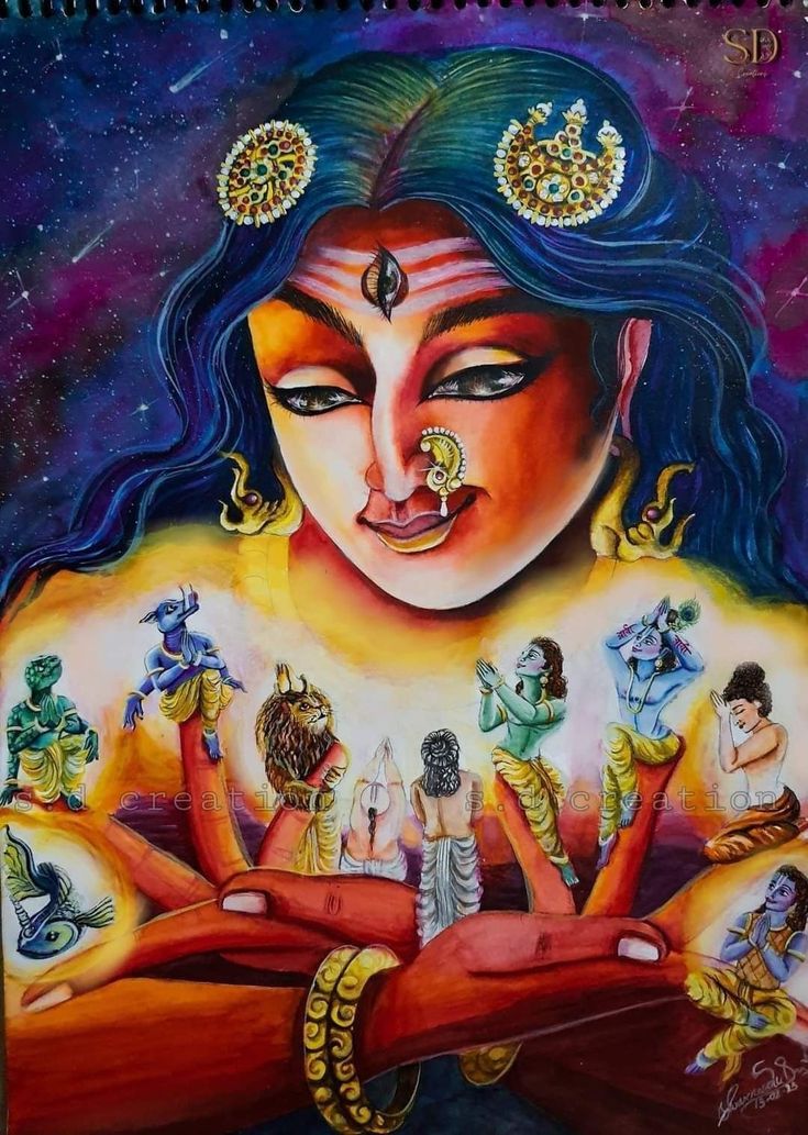 Maa Lalita Tripura Sundari, Lalita Tripura Sundari, Tripura Sundari, Goddess Kali Images, Mother Painting, Ancient Indian Art, Mother Kali, Saraswati Goddess, Shakti Goddess