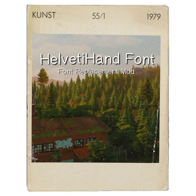 an old book with the title'helvettiland font'written on it