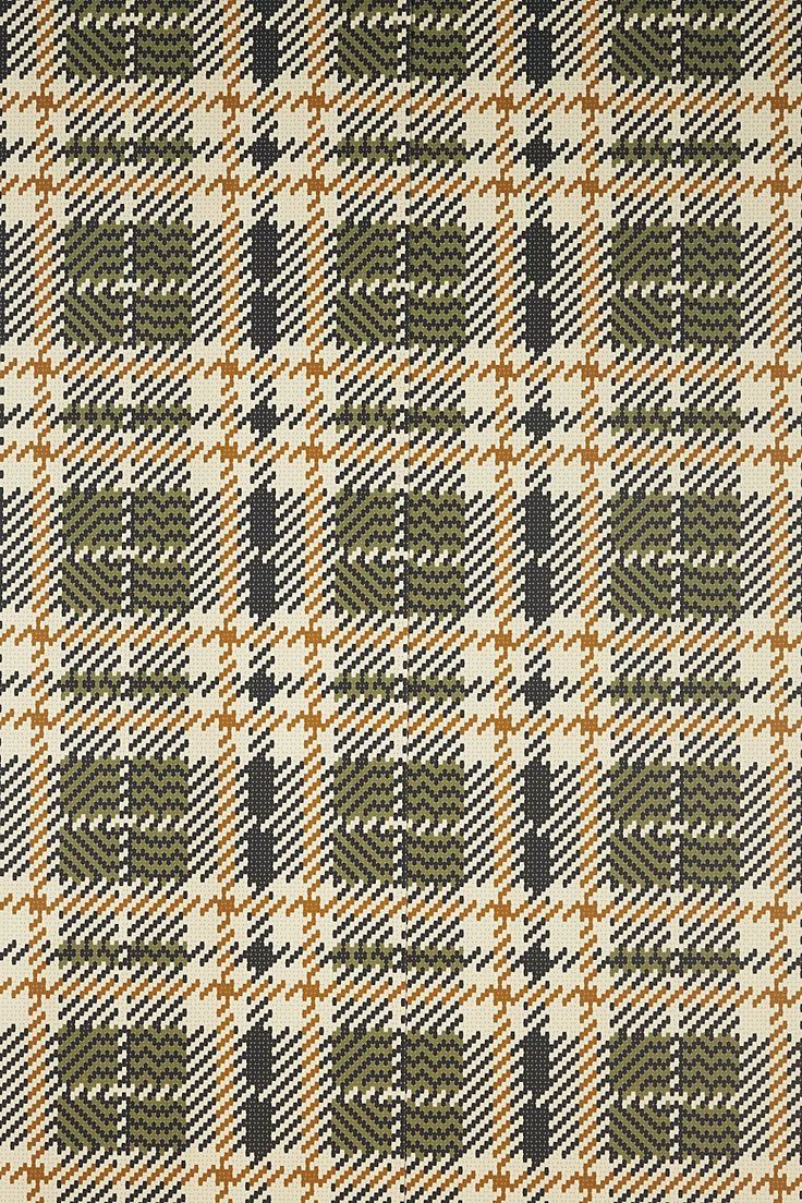 a checkered fabric with different colors and patterns