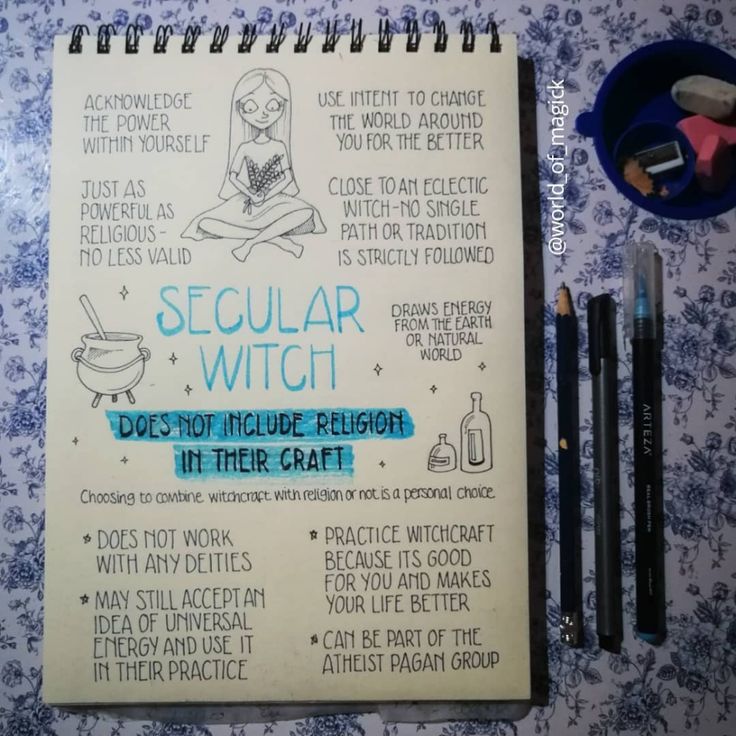 a spiral notebook with instructions on how to use the zodiac sign for writing and drawing