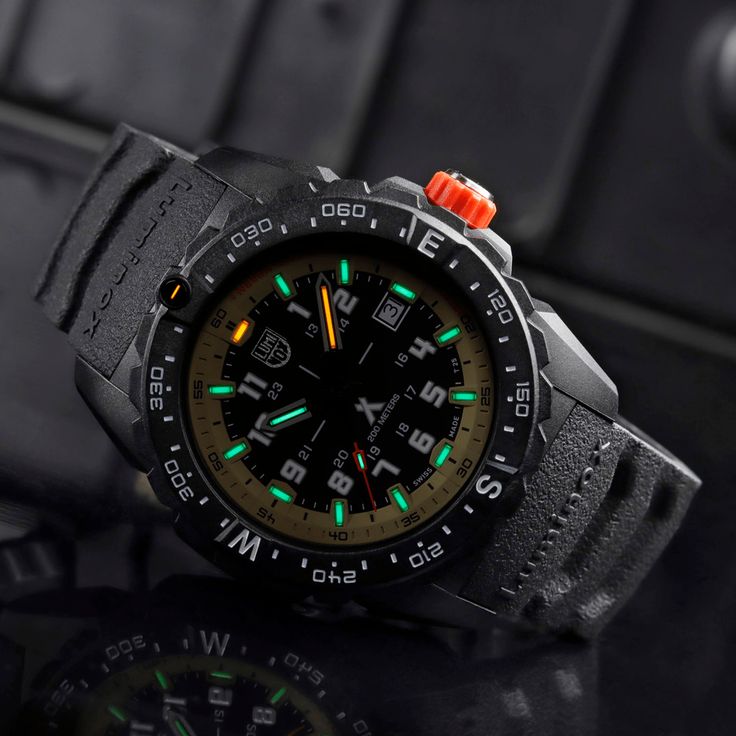 The Luminox Bear Grylls Mountain 43MM Mens Watch XB.3731 is more than just a timepiece - it's a testament to durability, functionality, and a spirit for adventure. Crafted for outdoor enthusiasts and adventurers, this watch is designed with features that stand up to any challenge. Swiss-Made Quartz Movement: This watch features Swiss-made quartz movement, renowned for its precision and reliability. You can trust it to keep accurate time, no matter where your adventures take you. Scratch-Resistan Bear Grylls Survival, Tissot Mens Watch, Suunto Watch, Adventure Watches, Police Jewelry, D1 Milano, Bear Grylls, Seiko Presage, Wooden Watch