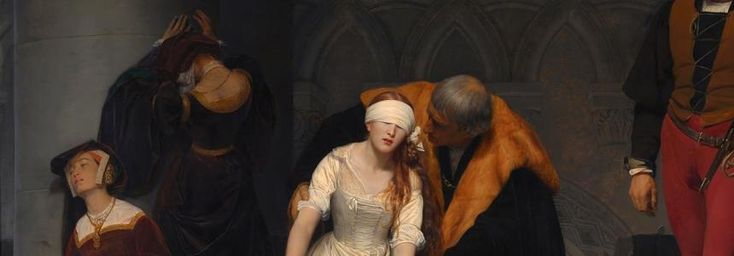 What if Lady Jane Grey had kept the throne? | Sky HISTORY TV Channel Paul Delaroche, Jane Grey, Lady Jane Grey, Jane Gray, John Everett Millais, Rennaissance Art, Grey Painting, Wow Art, Lady Grey