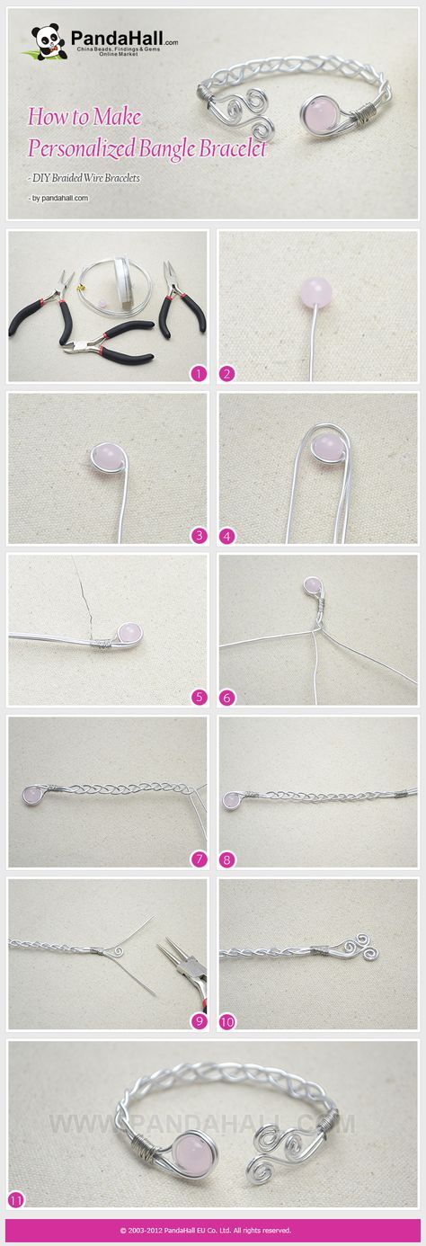 the instructions for how to make an adjustable bracelet