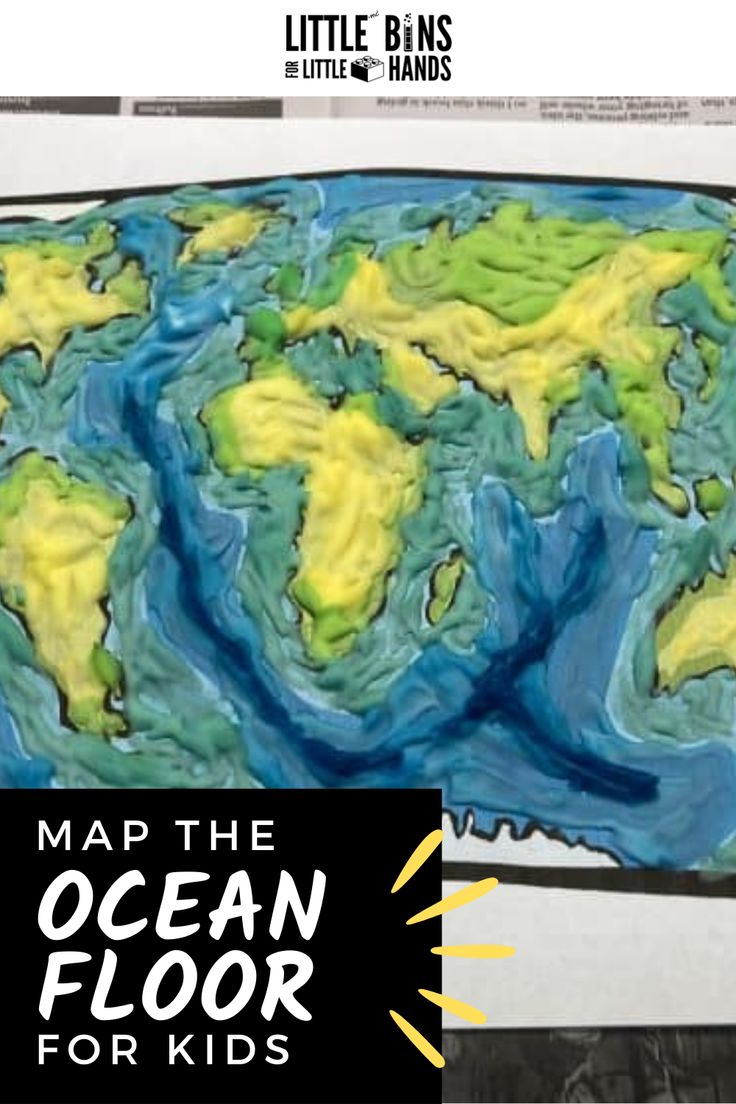 What does the ocean floor look like? Be inspired by scientist and map ...