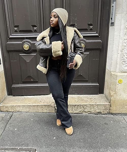 Dress For Snow Weather, Ugg Beanie Outfit, Windy Day Outfit, Baddie Winter Fits, Winter Outfits Black Women, Nyc Outfits, Winter Fashion Outfits Casual, Cold Outfits, Outfit Inspo Fall