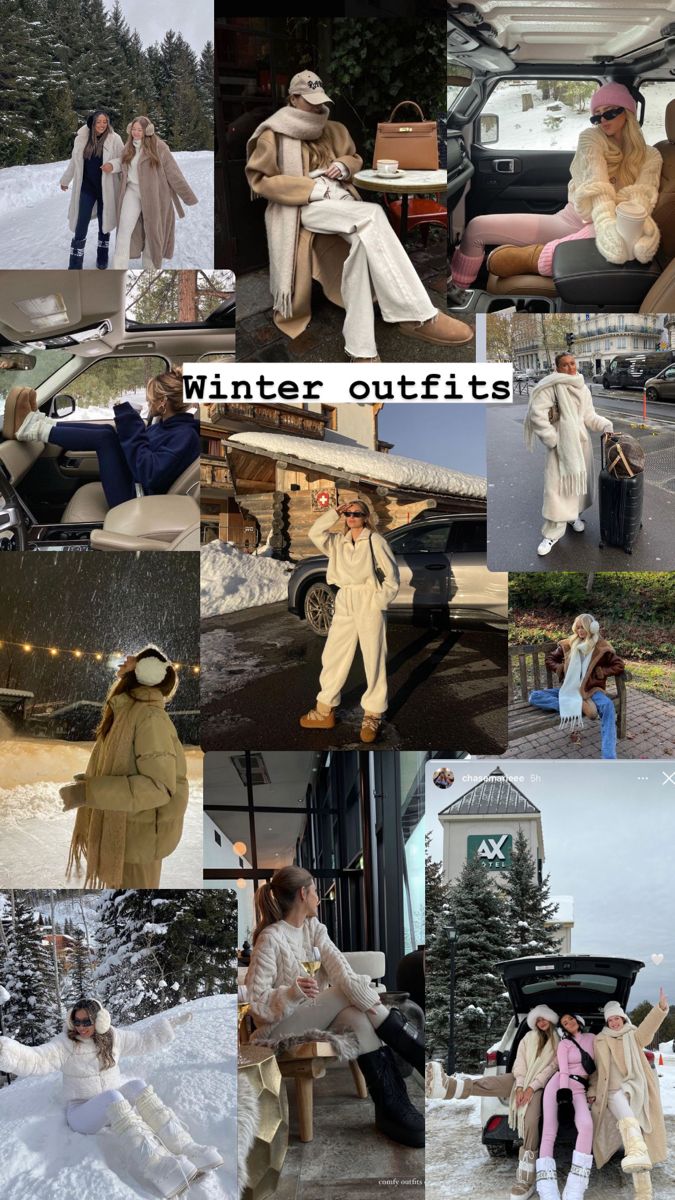 Winter, fall outfits, ootd, outfit inspo, winter ootd, skiing outfits, winter vibes, fall vibes, aesthetic, itgirl, winter girl, fall girl Roadtrip Outfit Winter, Ootd Ski, Winter Road Trip Outfit, Fall Vibes Aesthetic, Winter Fall Outfits, Japan Fits, Winter Picnic, Outfit Inspo Winter, Girls Winter Outfits