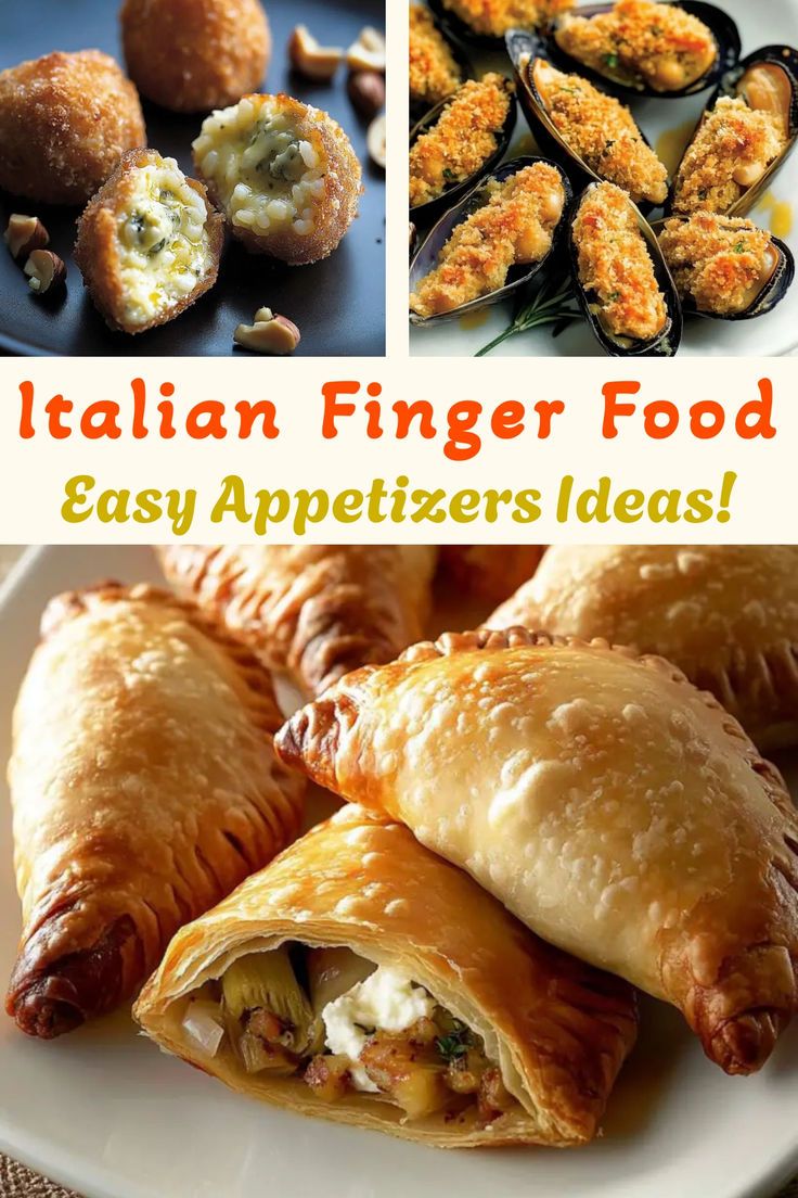 italian finger food easy appetizers ideas