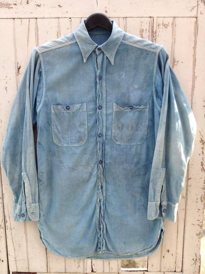 Form Follows Function Chambray Shirts, Form Follows Function, Ol Fashion, Denim Jacket With Dress, Denim Shirts, Military Outfit, Heritage Fashion, Vintage Military, Steve Mcqueen