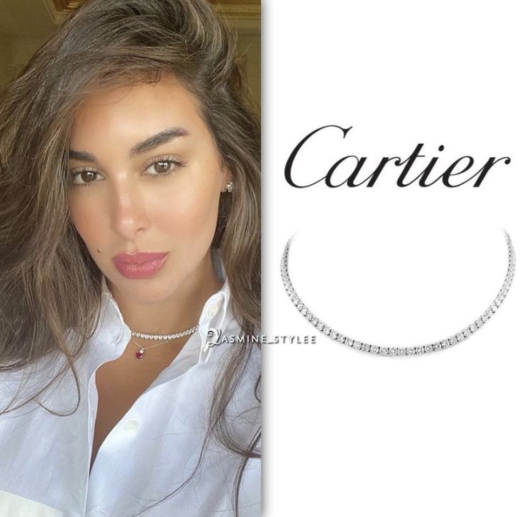 Cartier Chain Necklace, Cartier Chain, Yasmine Sabri, S Necklace, Fashion Styles, Types Of Fashion Styles, Luxury Lifestyle, Cartier, Makeup Looks