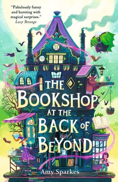 the bookhop at the back of beyond by ann sparkles, with an image of a