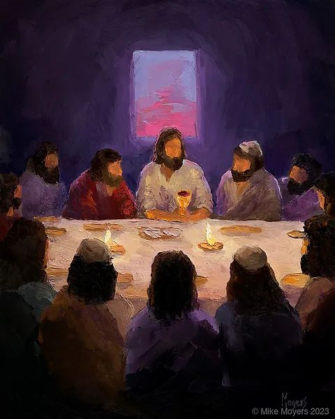 Mike Moyers Art, Christian Illustration Art, Jesus Artwork, Pictures Of Christ, Jesus Christ Art, Christian Artwork, Ayat Alkitab, Jesus Painting, Biblical Art