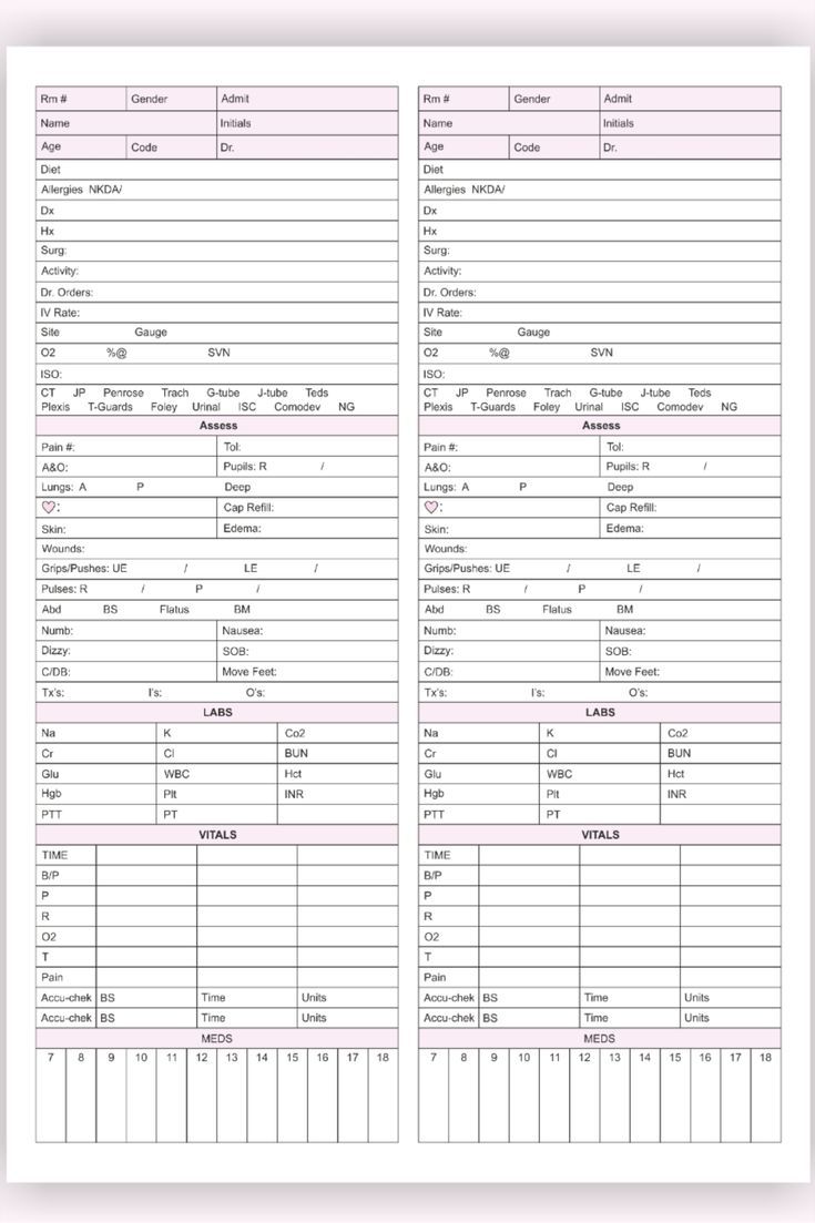 Med Surg, Nurse Report Sheet, Day Shift, Nursing Brain, SBAR, ICU Report, Patient Tracker, A4-Letter, Nurse Report Template, hand-off

Med Surg Nursing Report Sheet
Day Shift <<

New Grad Report Sheet
Nursing Download
Nursing Report Sheet
ICU Report Sheet
Nurse Brain Sheet
Threee Patient Tracker
SBAR
RN Report


PAGES INCLUDED

1 X PDF File - A4 (8.27" X 11.69")
1 X PDF File - US LETTER (8.5" X 11") Sbar Nursing, Nursing Planner, Med Surg Nurse, Neurological Assessment, Patient Assessment, Nurse Brain Sheet, Nursing Instructor, Nurse Brain, Nurse Report Sheet