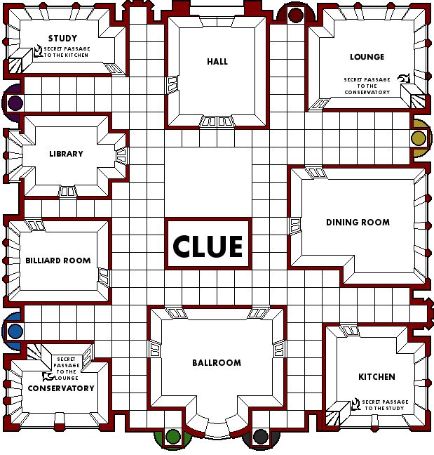 a floor plan for a club with four rooms and three bathrooms, including the first one in