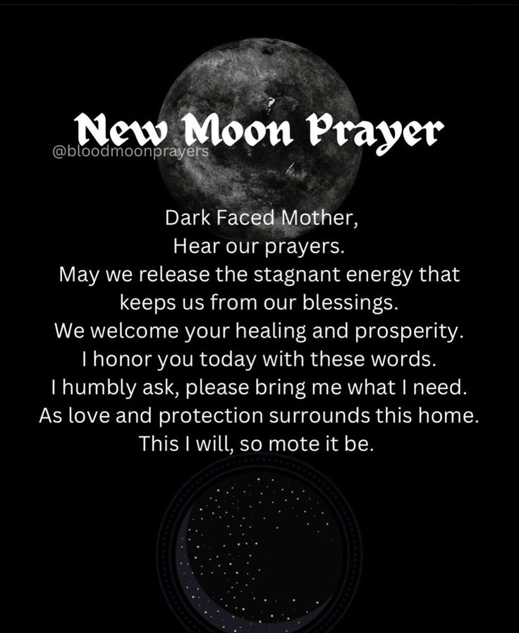 New Moon Chant, Black Moon Ritual, New Moon Ritual Aesthetic, New Moon Goddess, New Moon Spells Witchcraft, Fertility Ritual Pagan, White Moon Witch, Full Moon Protection Spell, New Moon Altar