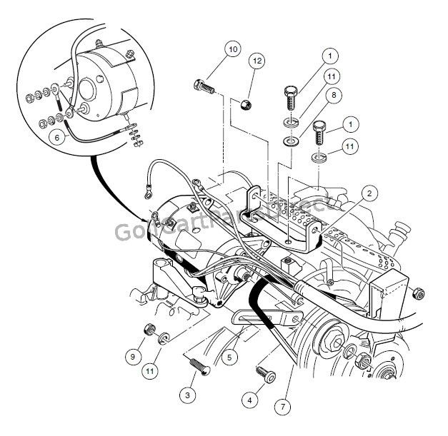 Gas Club Car Fuel System Diagram