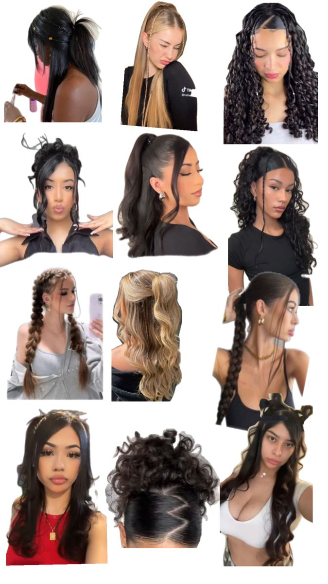 Hair Styles On Wavy Hair, First Day Of Senior Year Hairstyles, Curly Hairstyles For Picture Day School, Birthday Hairstyle Curly Hair, Hairstyles For Street Wear, Non Gel Hairstyles, Anti Breakage Hairstyles, License Photo Hairstyles, Hair Styles On Mannequin Head