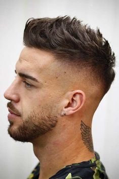 Men’s Short Textured Haircut, 2023 Mens Haircuts, Men’s Short Hairstyles, Mens High Fade, Timeless Haircut, Crew Cut Hair, Kadeřnické Trendy, Men Haircut Styles, Mens Haircuts Fade