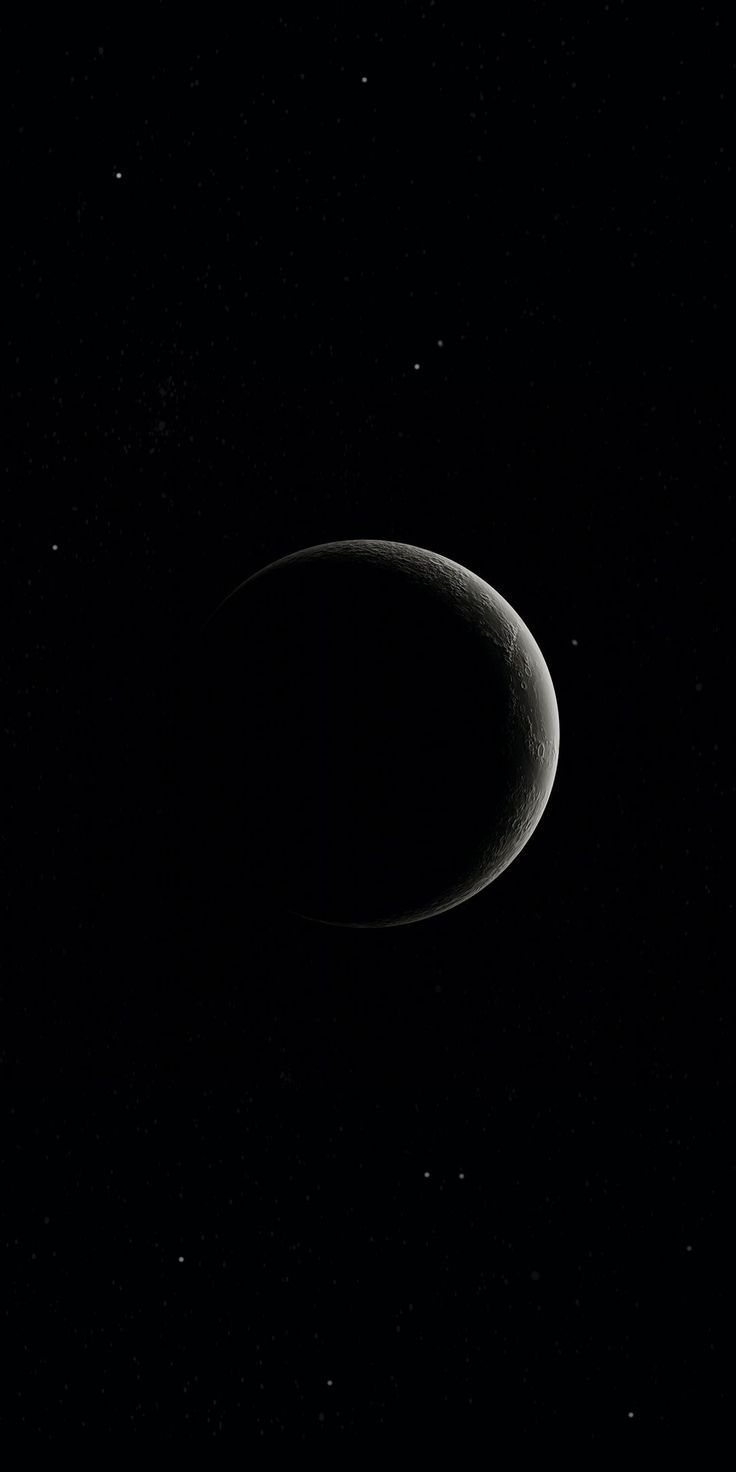 an image of the moon taken from earth's orbit in black and white colors