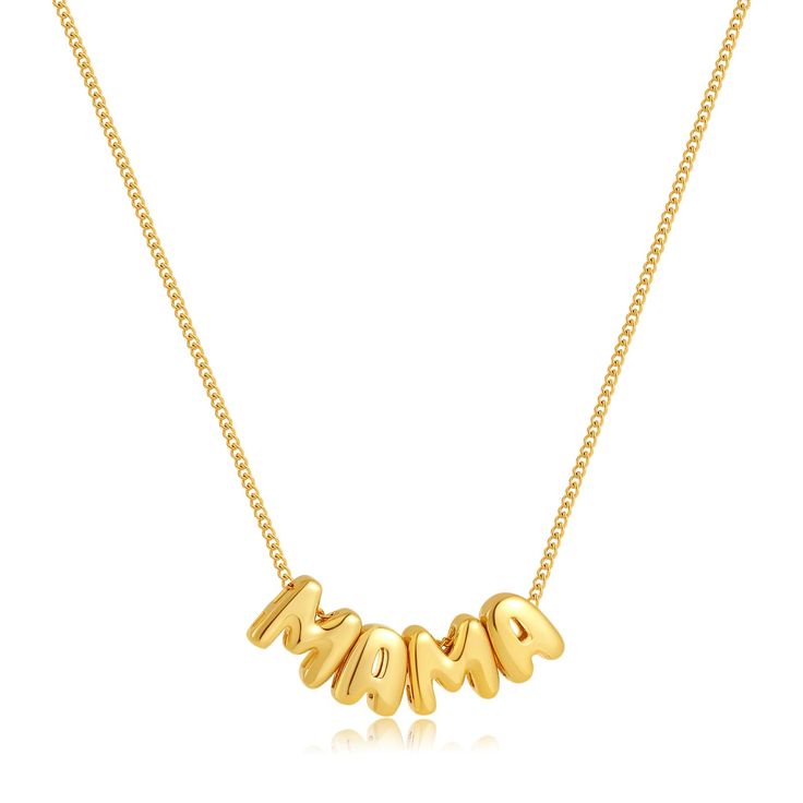 PRICES MAY VARY. 👩MAMA NECKLACE:Master the art of everyday accessories with ease with mom necklaces. You'll love the size and how light it is, it fits comfortably around your neckline. Perfect to wear alone or stacked with your favorite necklace. Enjoy an elegant gold necklace while celebrating your mom role! 🎁A Perfect Gift for All Moms: Surprise the best mom in your life with this mama necklace. Sweet and meaningful, this is the perfect gift for a grandma, mom or new mom to help her celebrat Mama Necklace Gold, Alphabet Necklace Initials, Mom Necklaces, Surprise Gifts For Her, Elegant Gold Necklace, Favorite Necklace, Amazon Jewelry, Alphabet Necklace, Mama Necklace