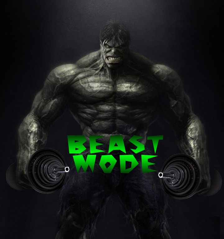 the poster for beast mode, which is being used as an advertisement to promote its upcoming movie