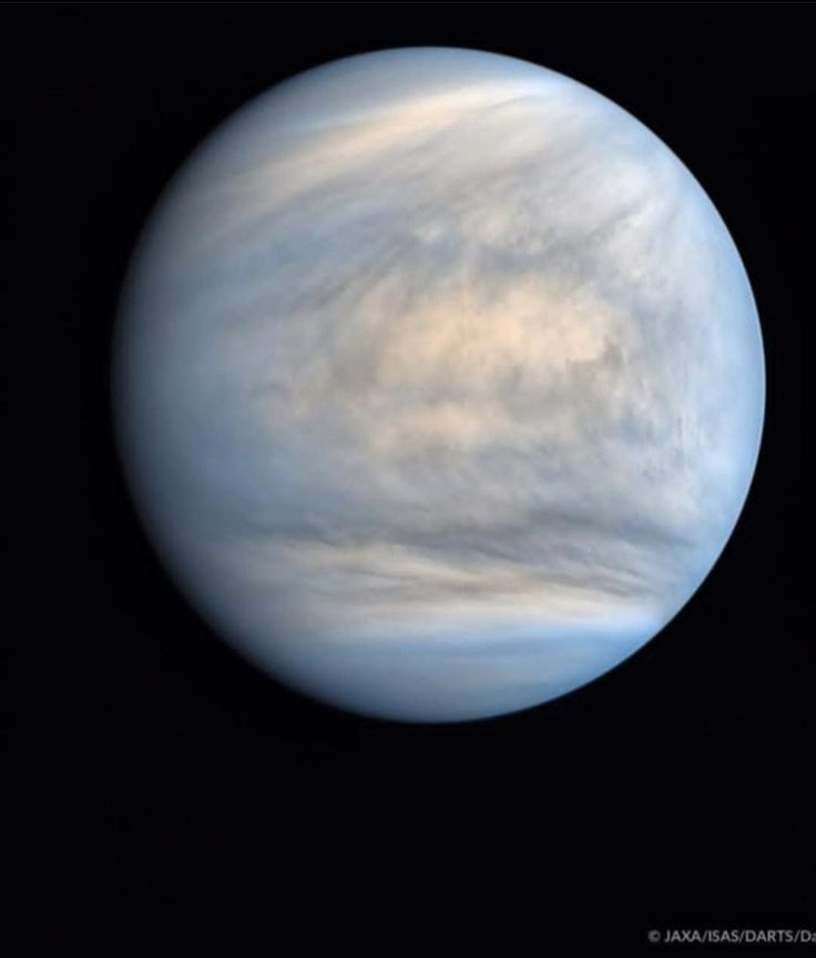 an image of the planet venus taken by nasa's hubblee crew on july 22, 2009