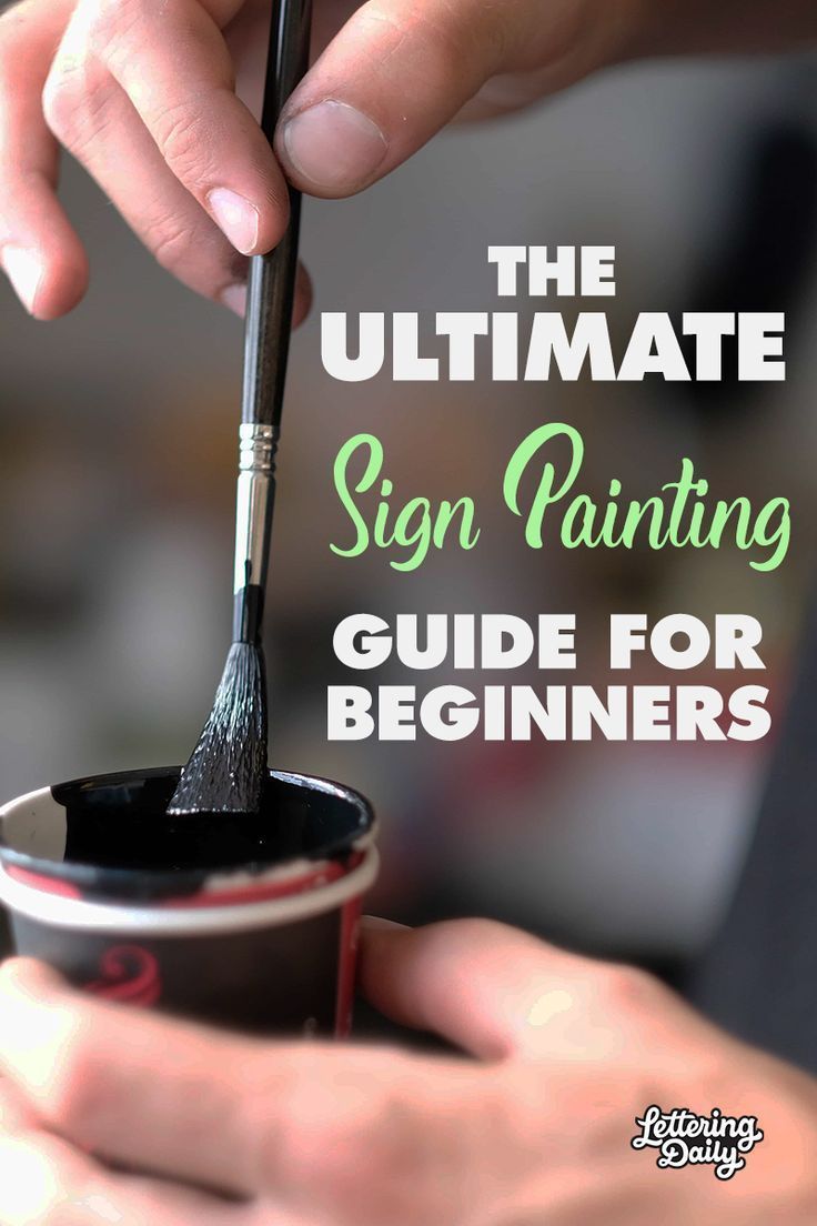 the ultimate sign painting guide for beginners