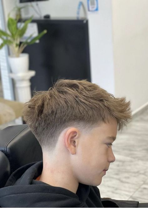 Boys Edgar Haircut, Low Tapered Fade Boys, Hảir Style Boys Kids, Boys Haircuts For Thick Hair, Kids Low Fade Haircut, Kid Haircut For Boys, Boys Tapered Haircut, Boys Fringe Haircut, Hair Styles For Kids Boys