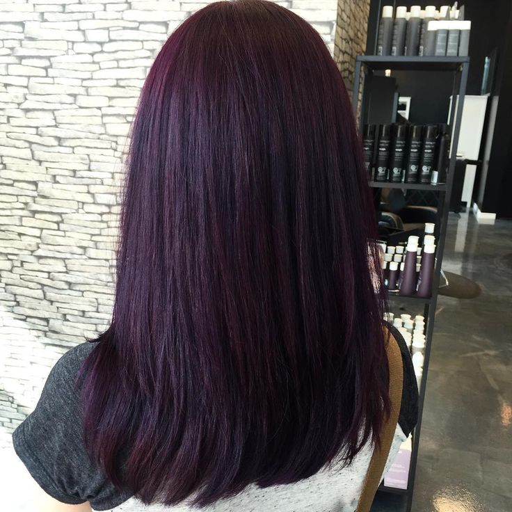 50 Glamorous Dark Purple Hair Color Ideas — Destined to Mesmerize Deep Violet Hair, Dark Purple Hair Color Ideas, Dark Violet Hair, Dark Purple Hair Color, Purple Hair Color Ideas, Stylish Hair Colors, Violet Hair Colors, Purple Hair Color, Red Ombre Hair