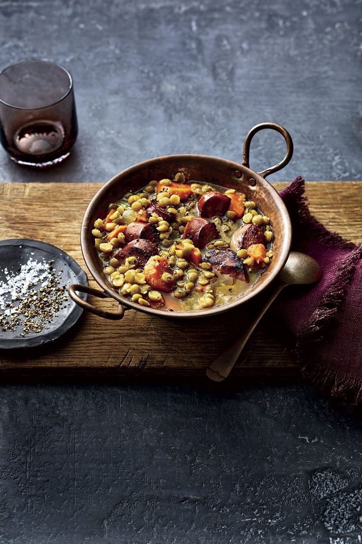 Slow Cooker Lentil Soup, Cozy Winter Recipes, Christmas Soup, Slow Cooker Lentils, Winter Soup Recipe, Pot Pie Soup, Sausage Recipe, Lemon Chicken Orzo Soup, Split Pea Soup