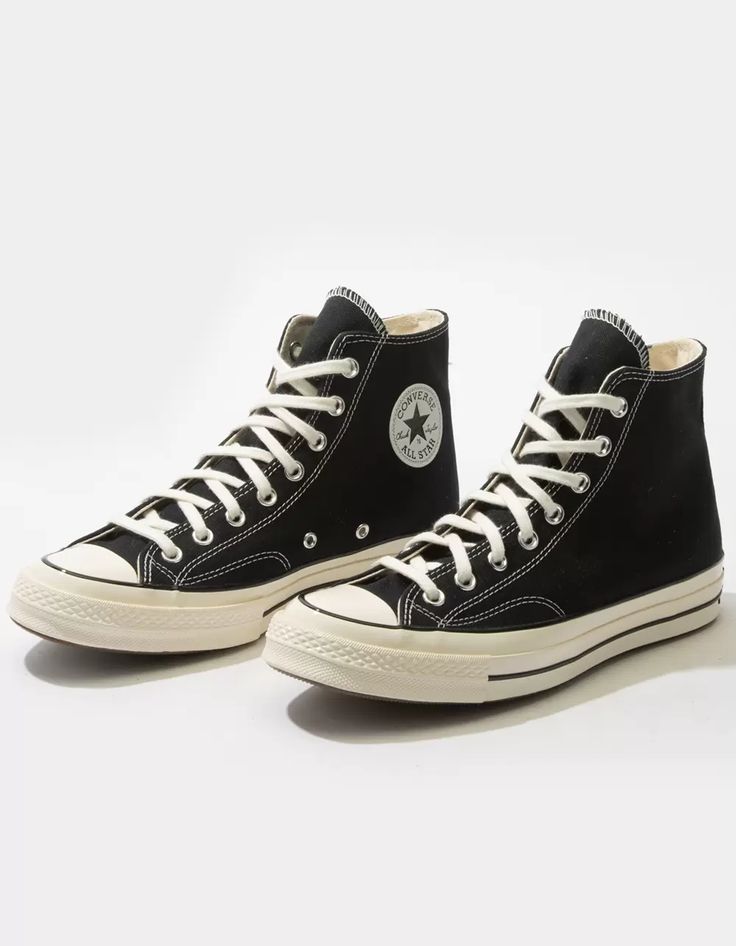 CONVERSE Chuck 70 Black High Top Shoes - BLACK/EGRET | Tillys Dr Mundo, Converse Chuck 70 High Top, Black High Top Shoes, Shoes For School, Mode Hijabi, Dr Shoes, Shoe Wishlist, Black Converse, Converse Chuck 70