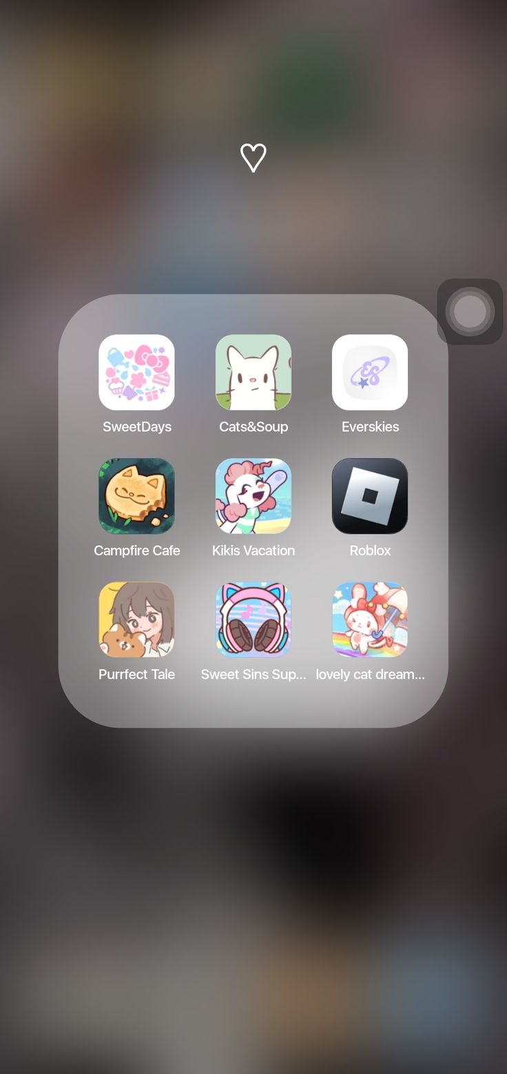 an iphone screen showing the icons for different things to see and do on it's display