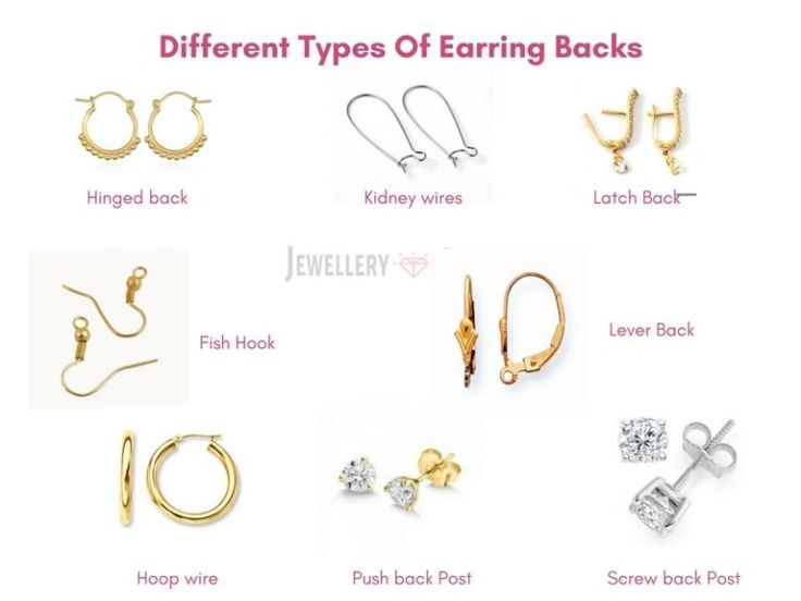 Different Types Of Earring Backs & Tips To Avoid Losing Earrings Etsy Office, Jewelry Findings Guide, Types Of Earring, Jewelers Workbench, Spoon Jewelry Diy, Awesome Earrings, Chanel Jewelry Necklace, Jewelry Facts, Paparazzi Accessories Jewelry